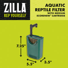 Zilla filtración NoDrip evita goteos al cambiar cartuchos
