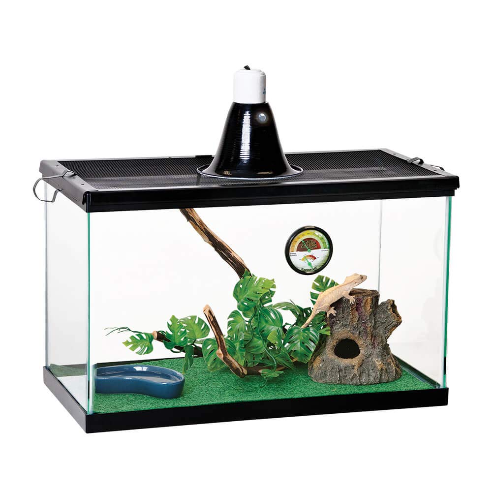 Zilla forro verde para terrario 40-50 galones, suave y no abrasivo.