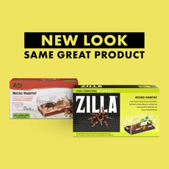 Zilla Micro Habitat con cierre seguro para evitar escapes accidentales
