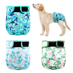 Pañales para perros ZINGTERRA con ajuste de cintura para comodidad diaria