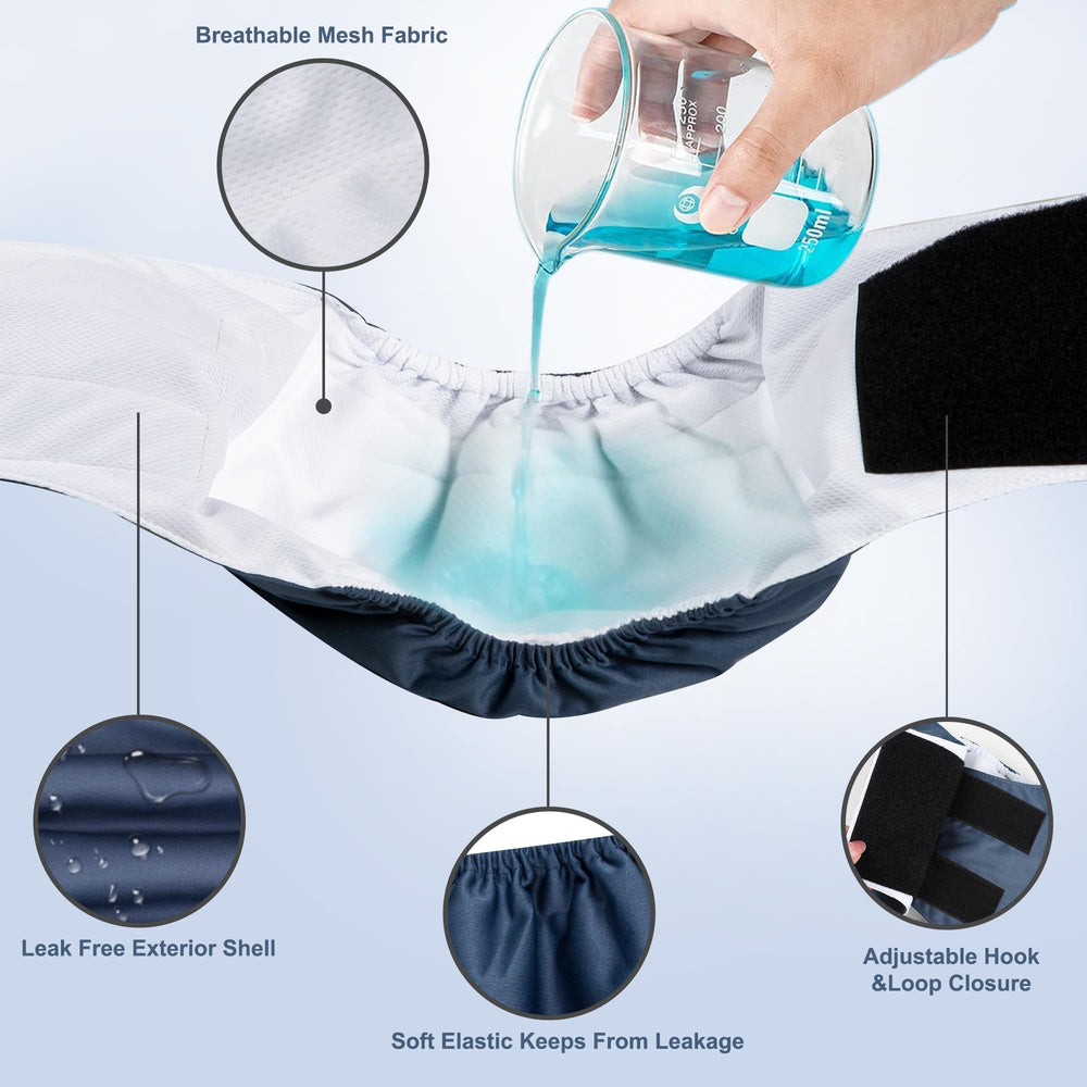 Pañales ZINGTERRA, diseño impermeable que mantiene la ropa limpia.