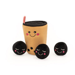 ZippyPaws Boba Miniz, mini-sonidos para enriquimiento durante el juego