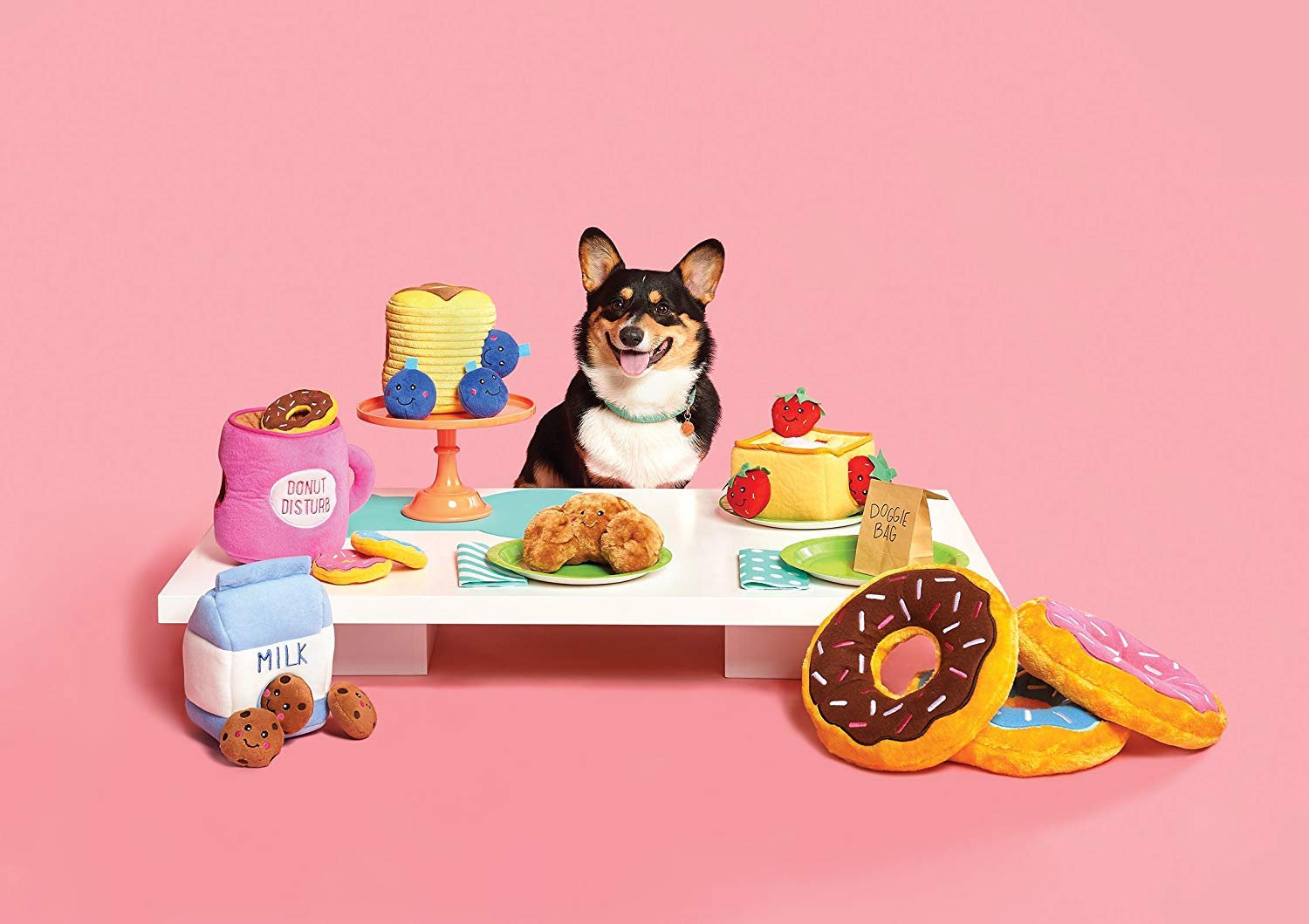 ZippyPaws Burrow Miniz: galletas que chirrían para estimular respuestas rápidas.