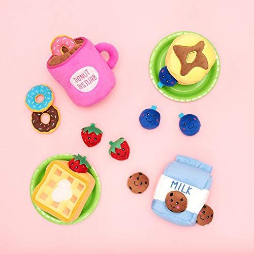 ZippyPaws Burrow Miniz: set multijugador para juego de búsqueda compartido.