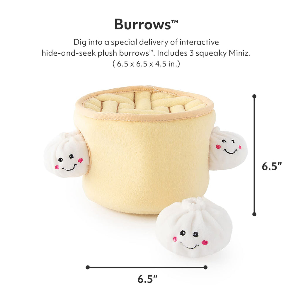 ZippyPaws Burrow Miniz: sonidos chispeantes para mantener a tu perro entretenido