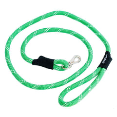 ZippyPaws Climbers: correa sólida para perros grandes, cuerda verde, uso diario.