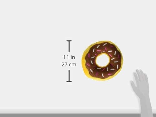 ZippyPaws Donutz diseño de glaseado colorido para estimular juego.