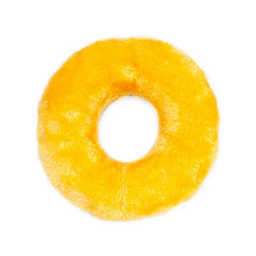 ZippyPaws Donutz peluche suave ideal para mimos y juego reconfortante.