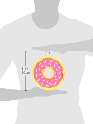 ZippyPaws Donutz sonidos divertidos que estimulan la curiosidad durante el juego.