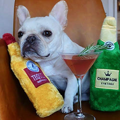 ZippyPaws Happy Hour Crusherz: juguete sin relleno para menos desorden y juego prolongado.