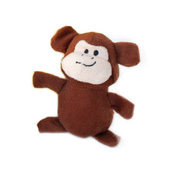 Miniz interactiva de ZippyPaws con monos para esconder y buscar.