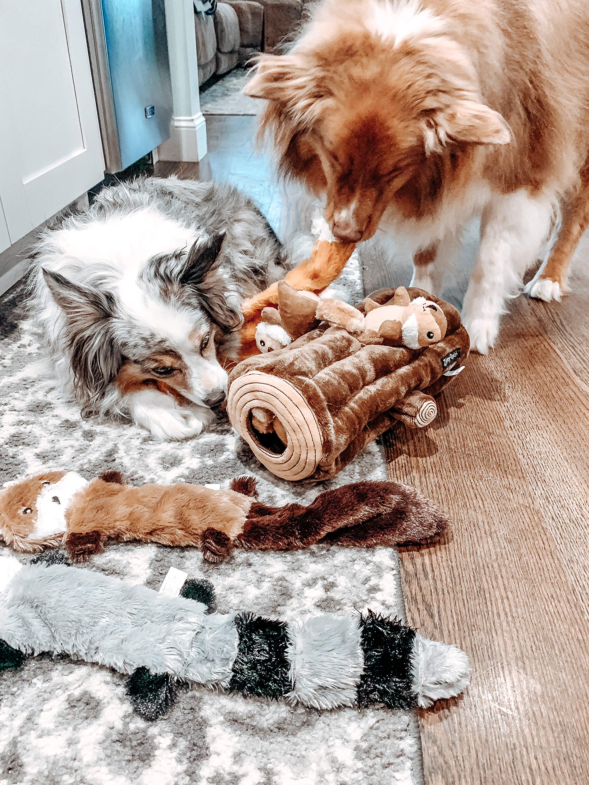 ZippyPaws Miniz: tres sonidos para mantenerlo atento y motivado.