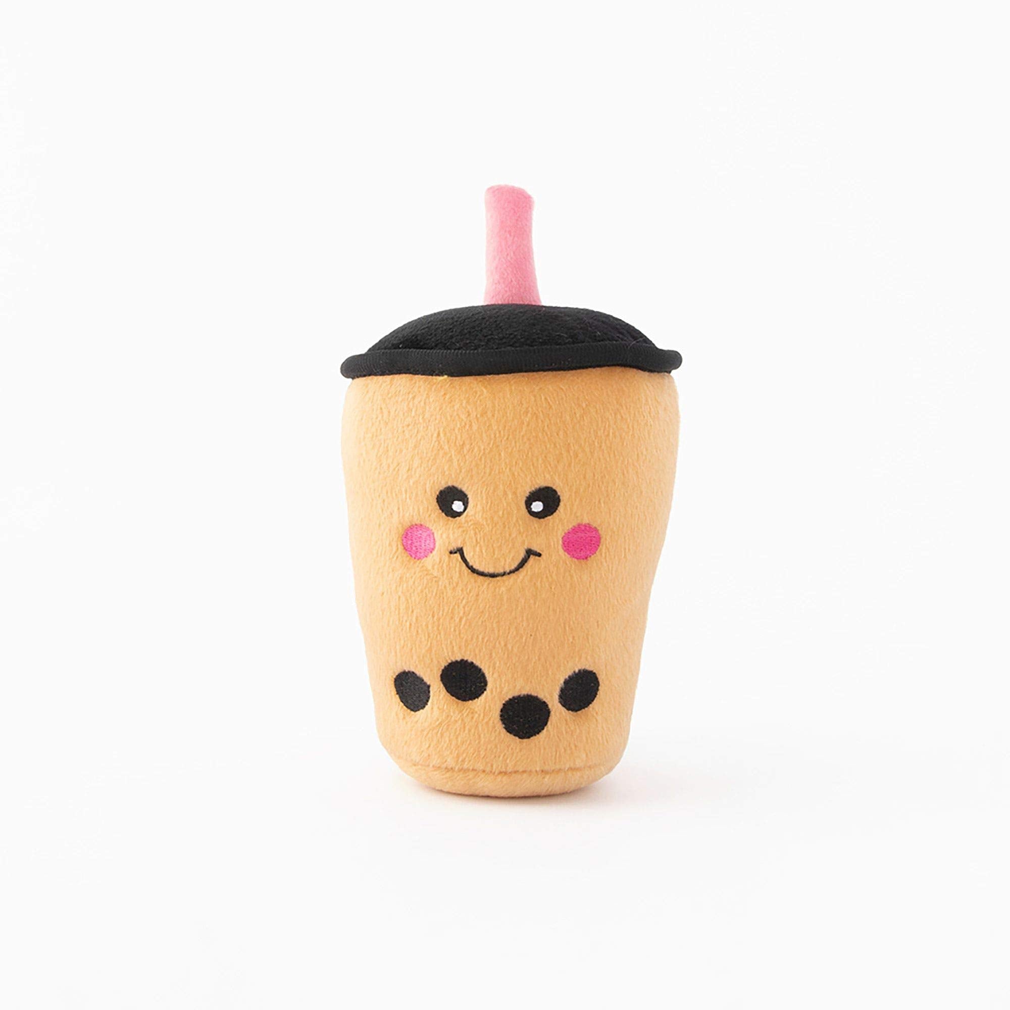 ZippyPaws NomNomz : boba leche, peluche suave para juego y entretenimiento