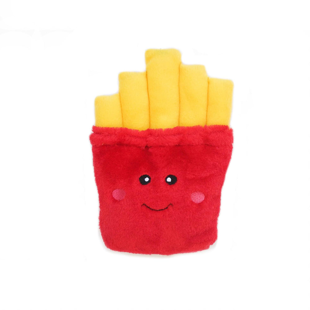 ZippyPaws NomNomz Fries: juguete peluche con sonajeros para perros pequeños