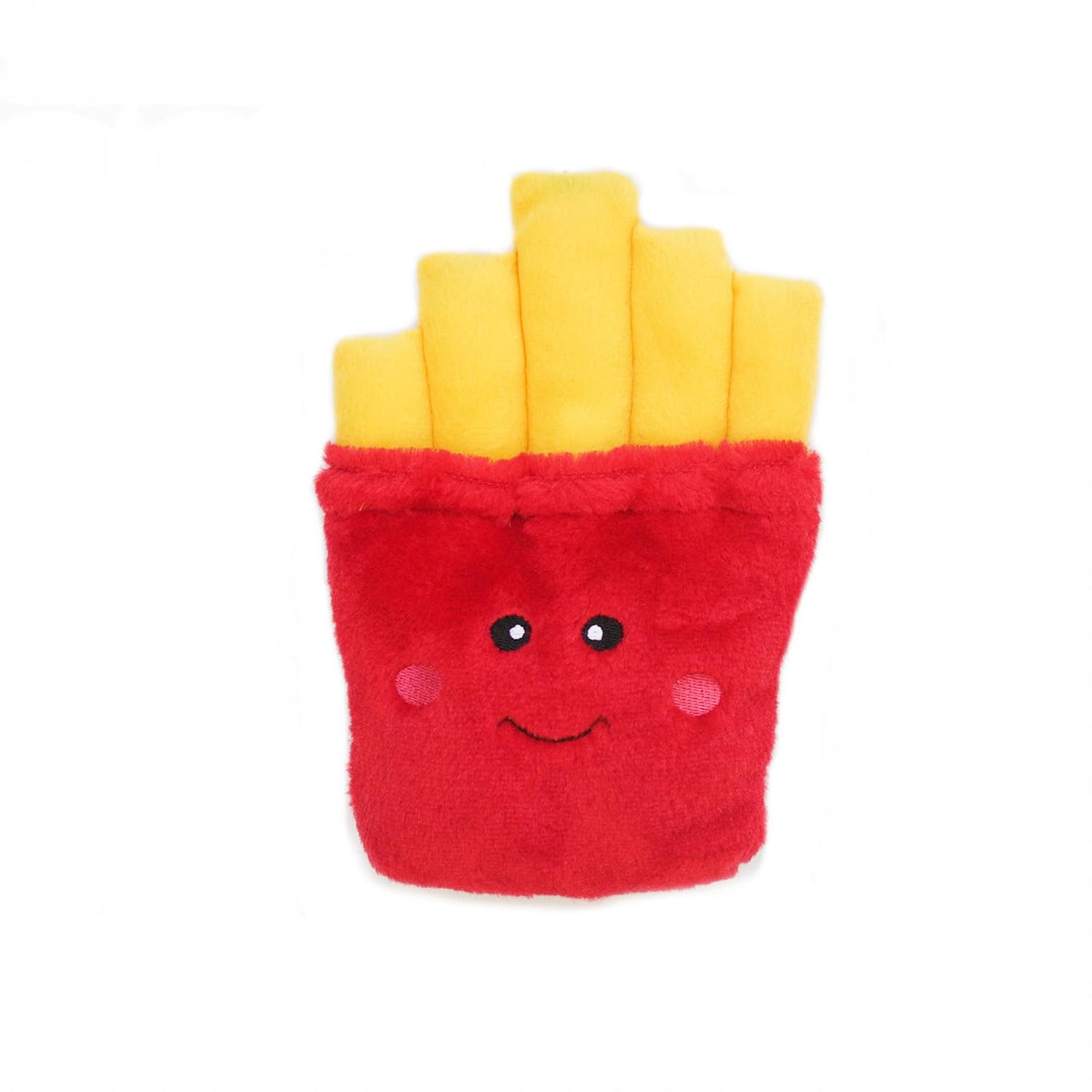 ZippyPaws NomNomz Fries: juguete peluche con sonajeros para perros pequeños