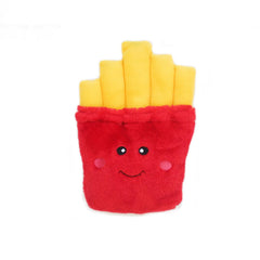 ZippyPaws NomNomz Fries: juguete peluche con sonajeros para perros pequeños