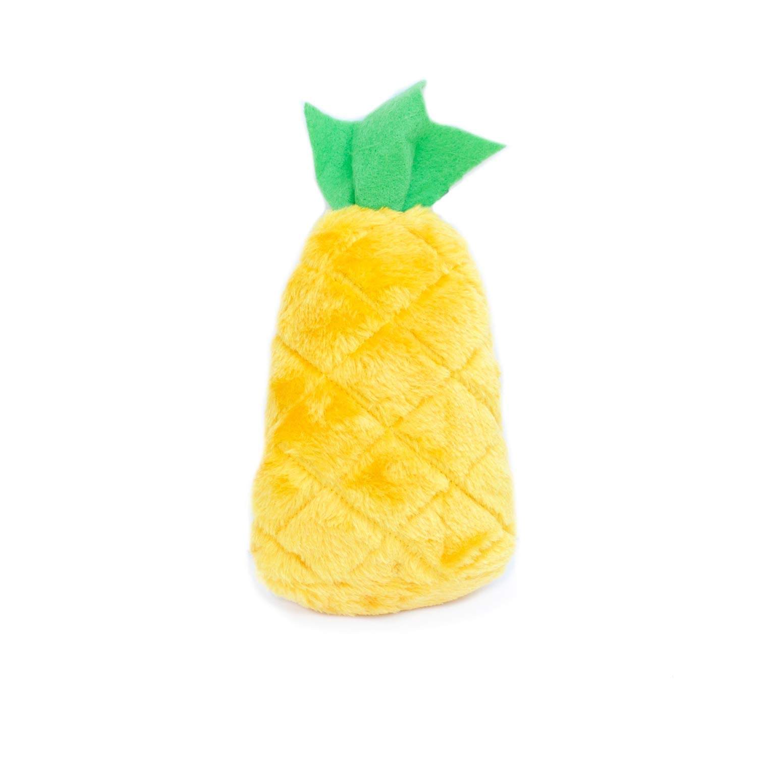 ZippyPaws NomNomz piña abrazable ideal para abrazos y juegos.