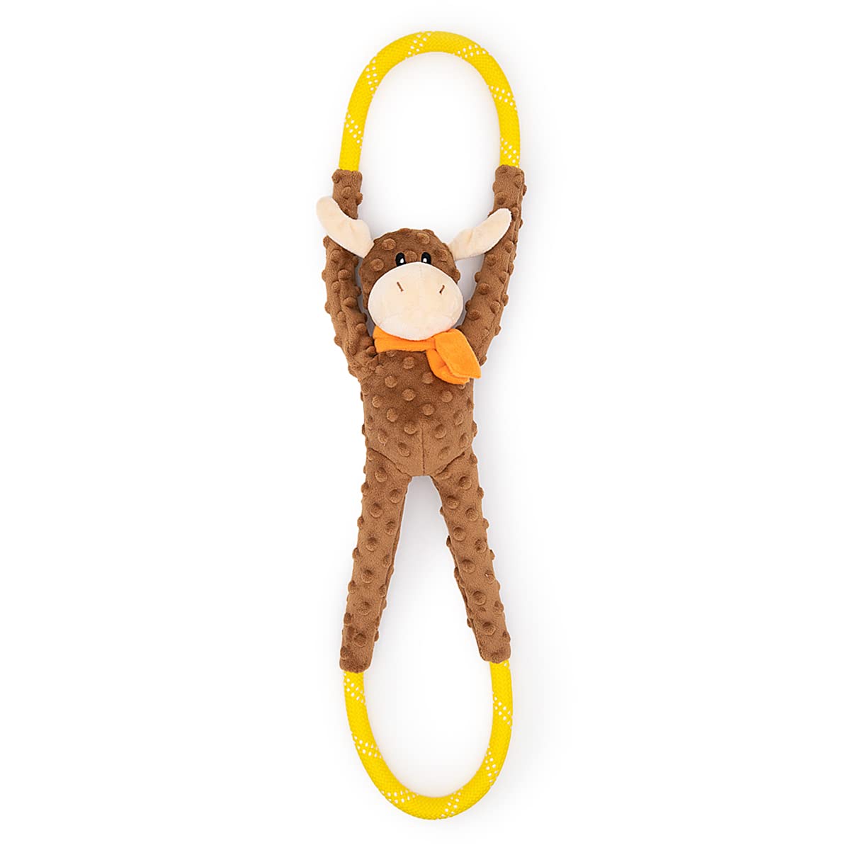 ZippyPaws RopeTugz con cuerda de escalada resistente para perros grandes