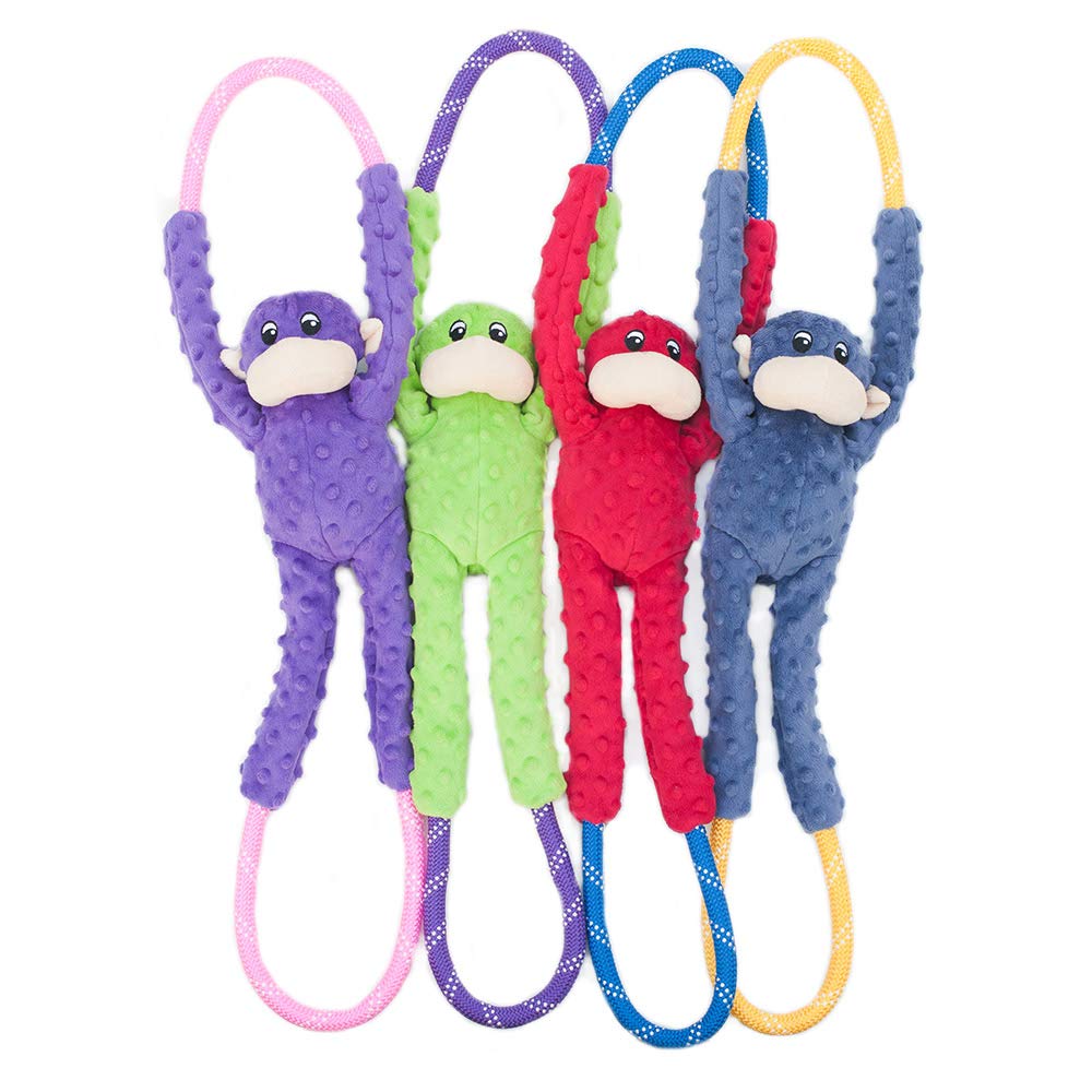 ZippyPaws RopeTugz tamano-perro: apto para perros pequeños, medianos y grandes