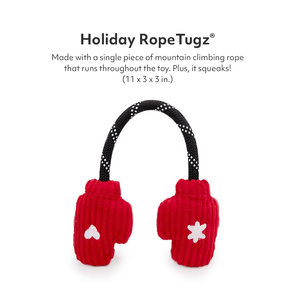 ZippyPaws Ropetugz, cuerda sonora, perfecto para tirones y momentos de juego interactivo