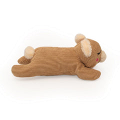 ZippyPaws Snooziez, tamaño ideal para perros pequeños a medianos, fácil de abrazar y llevar.
