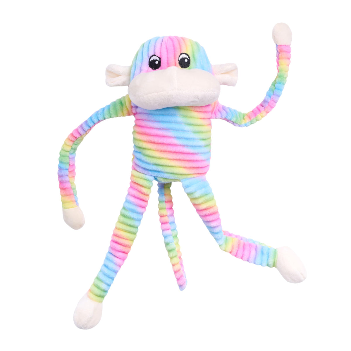 ZippyPaws Spencer, mono de peluche crujido, perfecto para juegos diarios de perros.