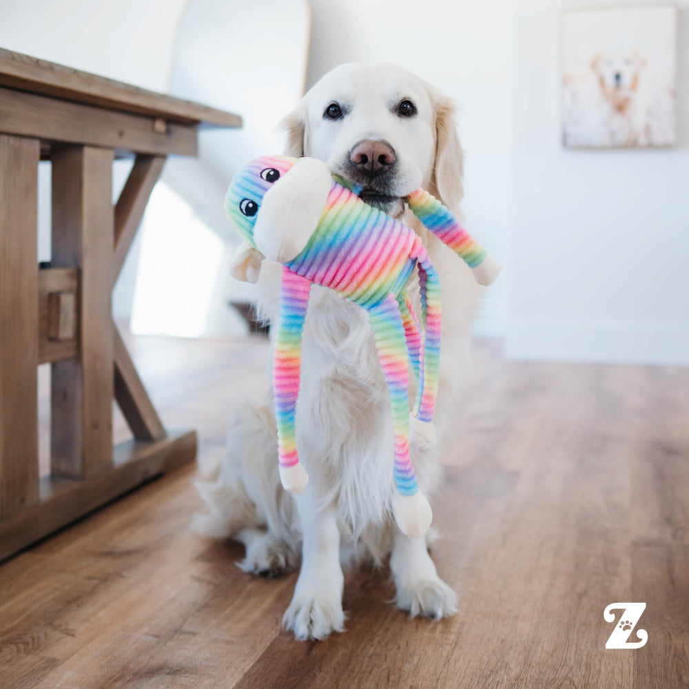 ZippyPaws Spencer mono diseño único, hecho para juegos diarios y convivencia.