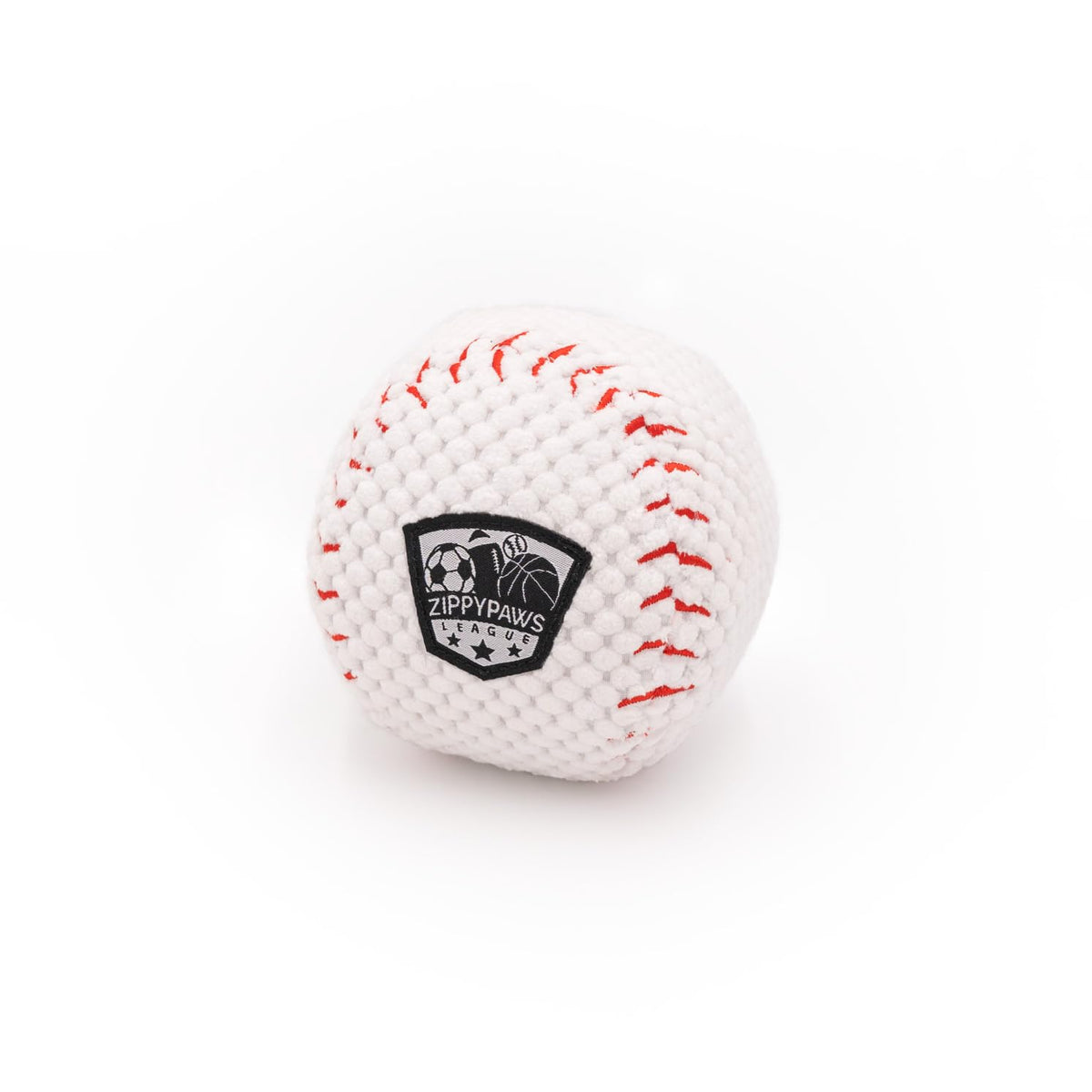 ZippyPaws SportsBallz Baseball, juguete para perros, ideal para juego activo y diversión diaria