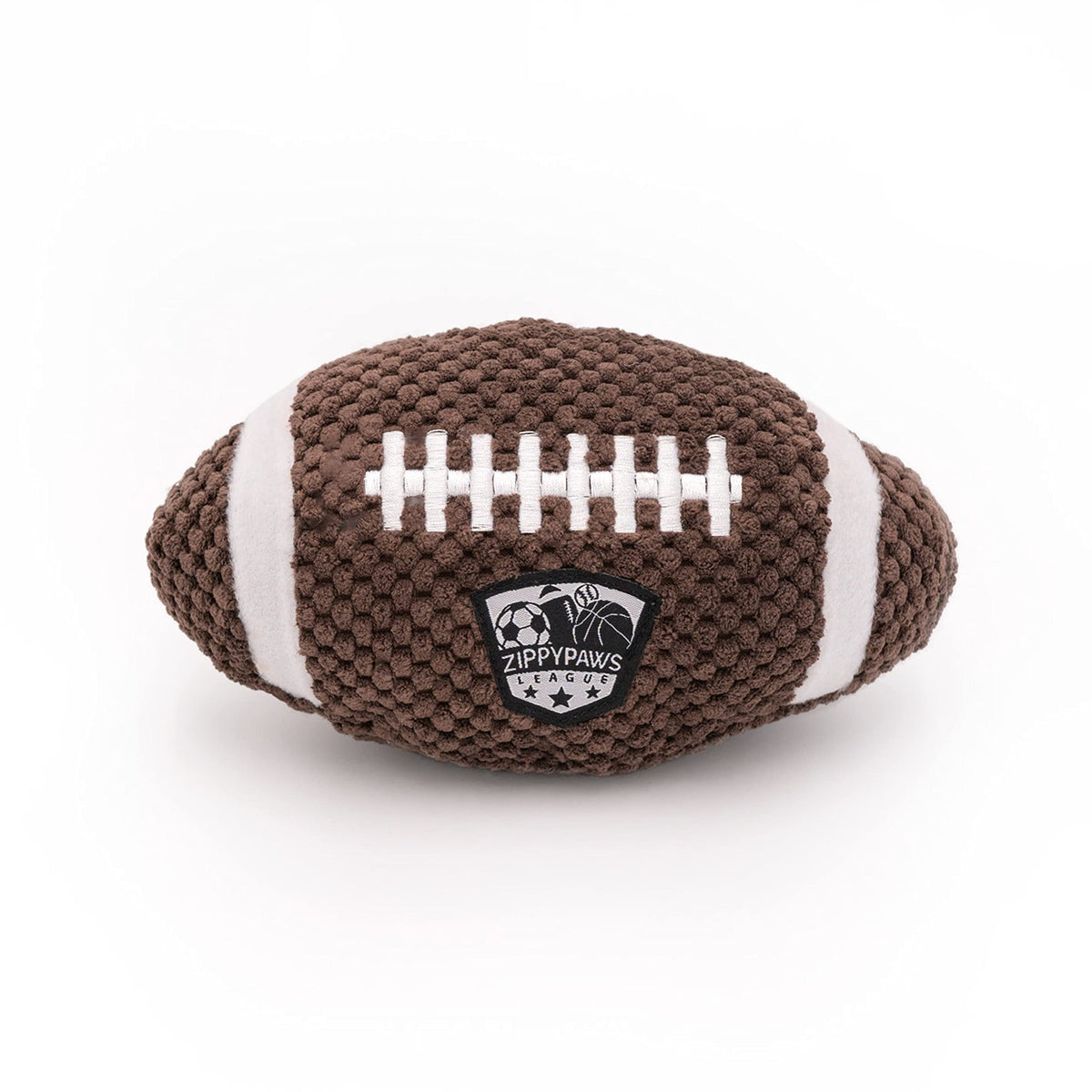 ZippyPaws SportsBallz: juguete de fútbol suave para perros con chirriador
