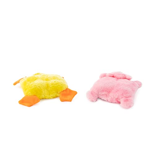 ZippyPaws Squeakie Crawler cerdito, ideal para masticar y jugar.