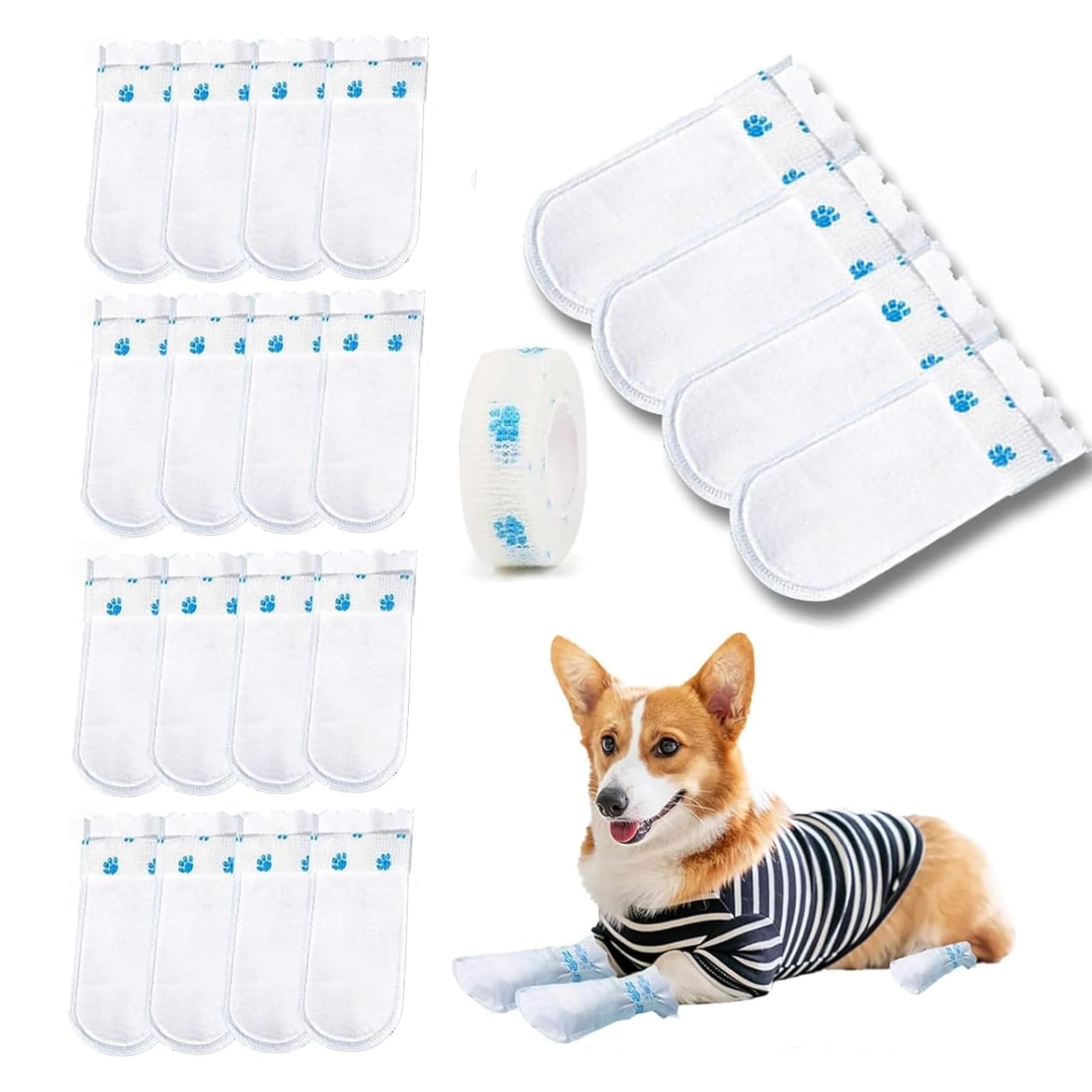Ziyue conjunto completo facilita el cuidado de las patas del perro