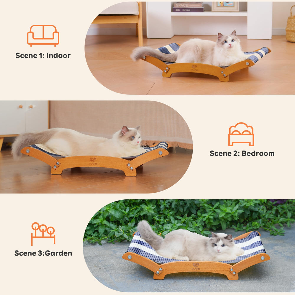 Rascador para uso interior ZLAFM, ideal para gatos