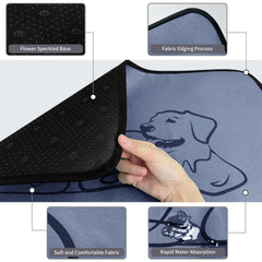 Zlune núcleo absorbente alto en almohadilla para perros, protección frente a derrames.