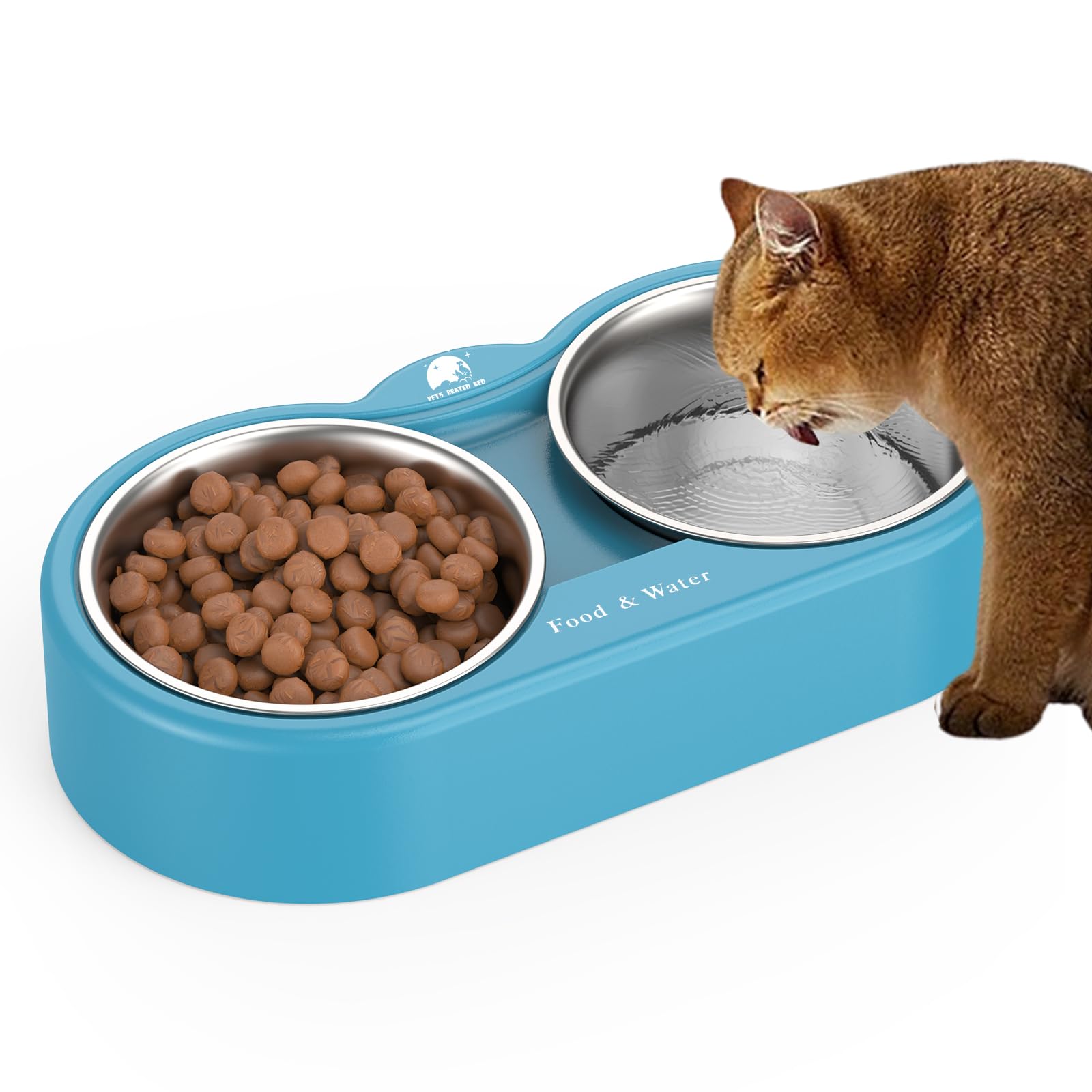 Znofan cuenco termico externo para mascotas mantiene agua tibia en invierno.