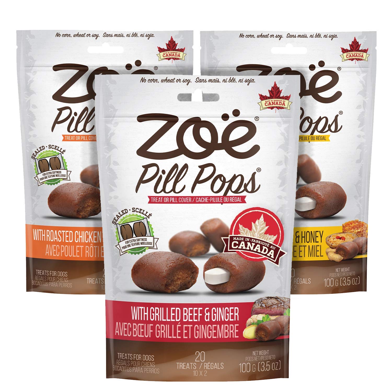Zoë Pill Pops: paquete tres sabores para premiar y facilitar toma de pastillas