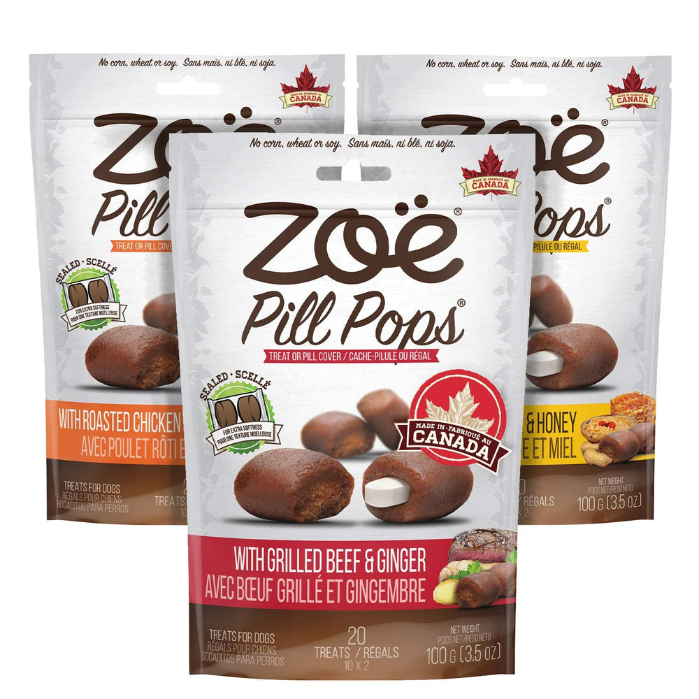 Zoë Pill Pops: paquete tres sabores para premiar y facilitar toma de pastillas