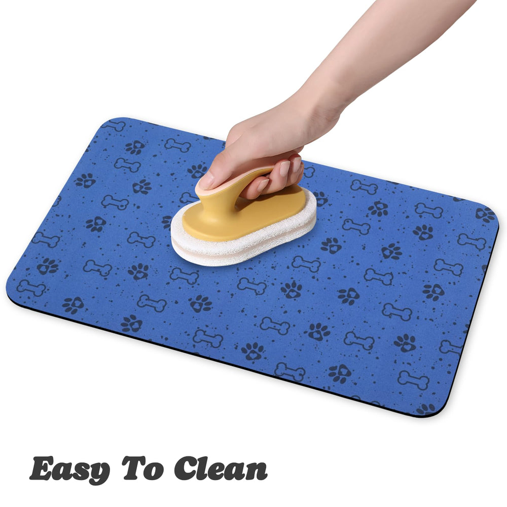 Zoeeya tapete lavable a máquina, limpieza rápida y conveniente.