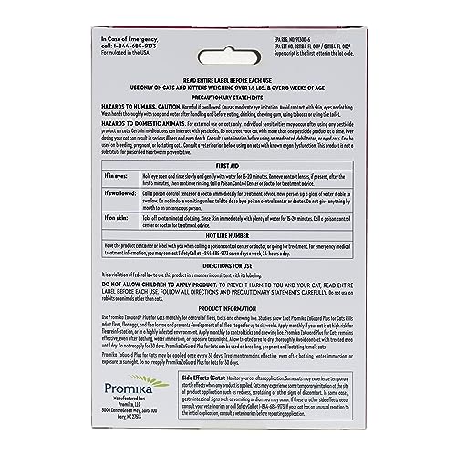 Aplicación de gotas en la nuca de ZoGuard Plus para protección continua.