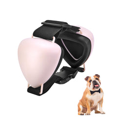 ZOHAN orejeras para perros rosa tamaño M: protección de ruido para salidas al parque.