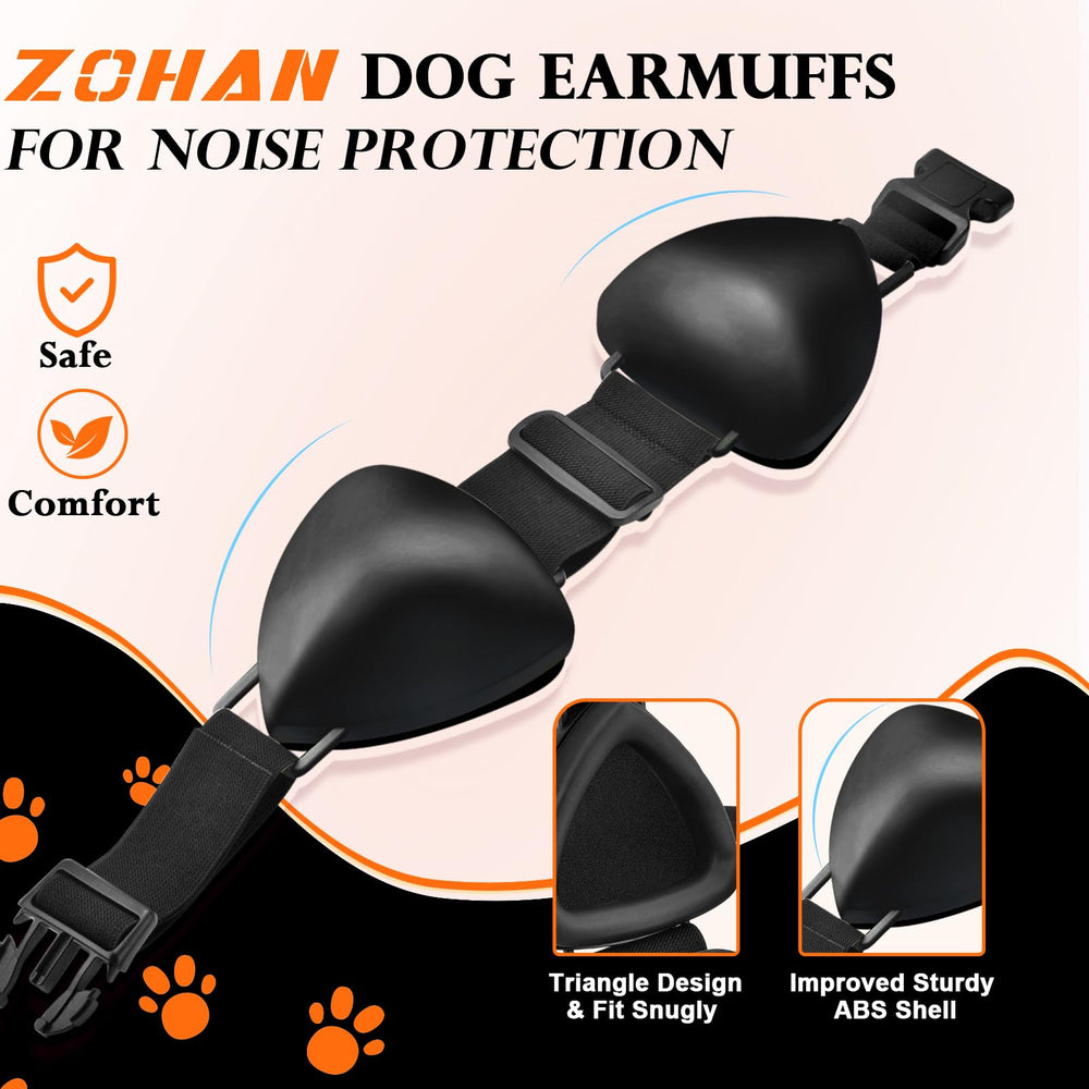 ZOHAN orejeras para perro con diseño triangular para mayor comodidad