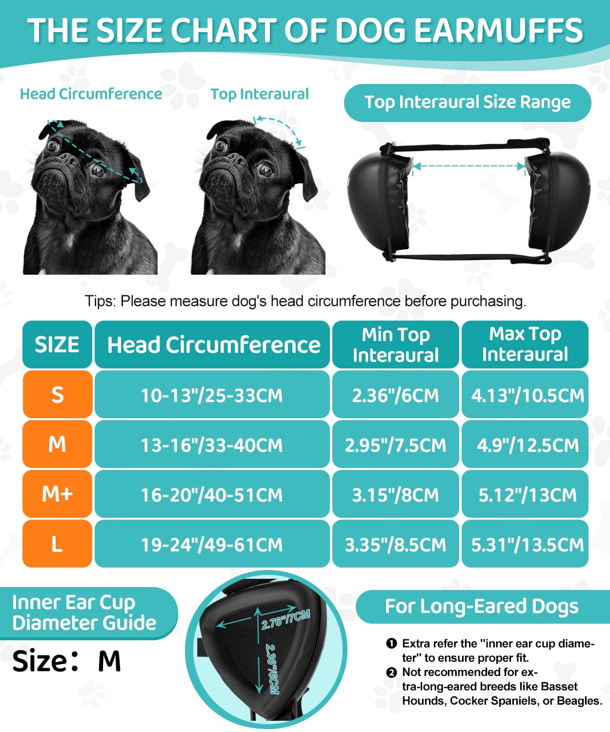 ZOHAN tallas-colores-perro: disponibles en varios tamaños y colores para adaptar mejor