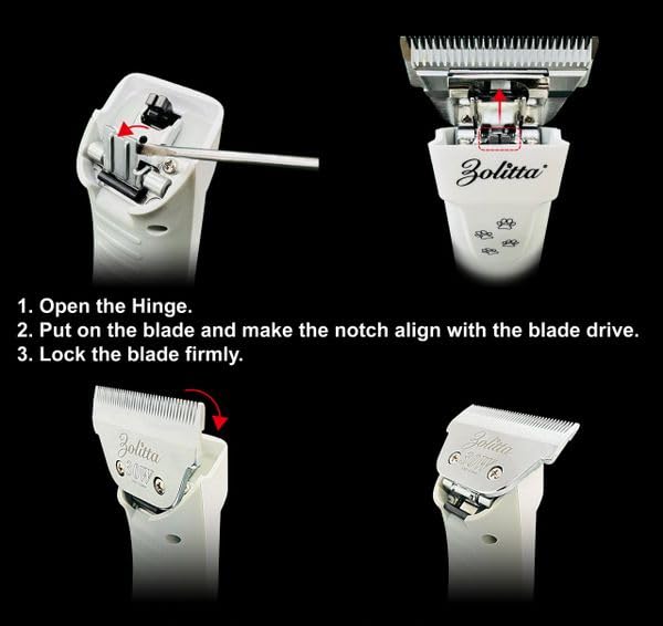 ZOLITTA 4FW compatibilidad amplia con marcas líderes para grooming