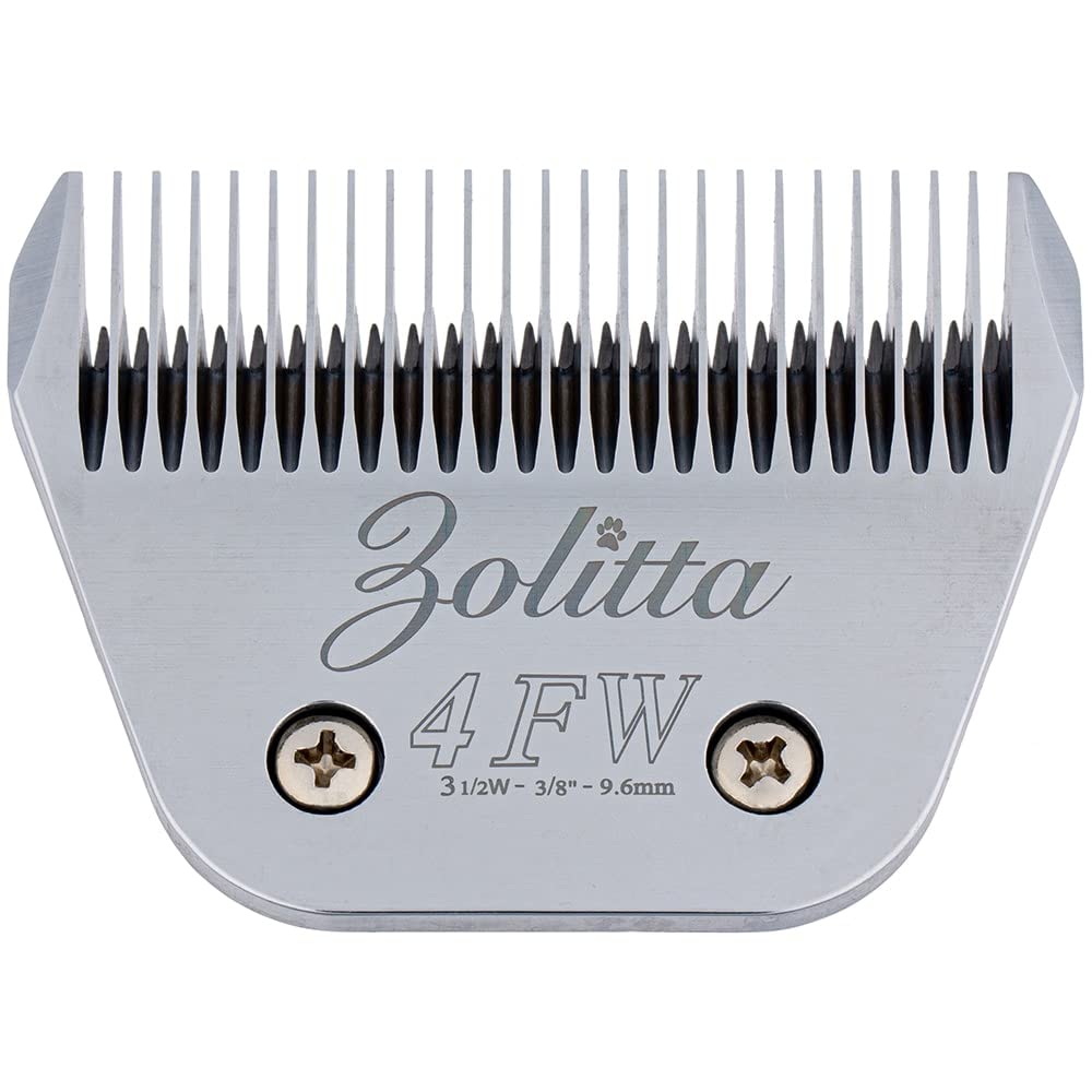ZOLITTA 4FW hoja ancha para perros, compatible con recortadoras para grooming profesional