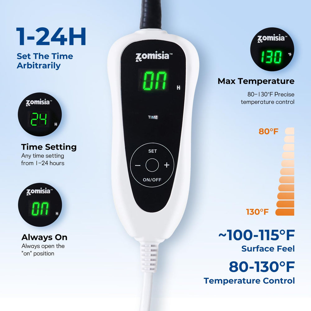 ZOMISIA calentador gato con controles de temperatura ajustables