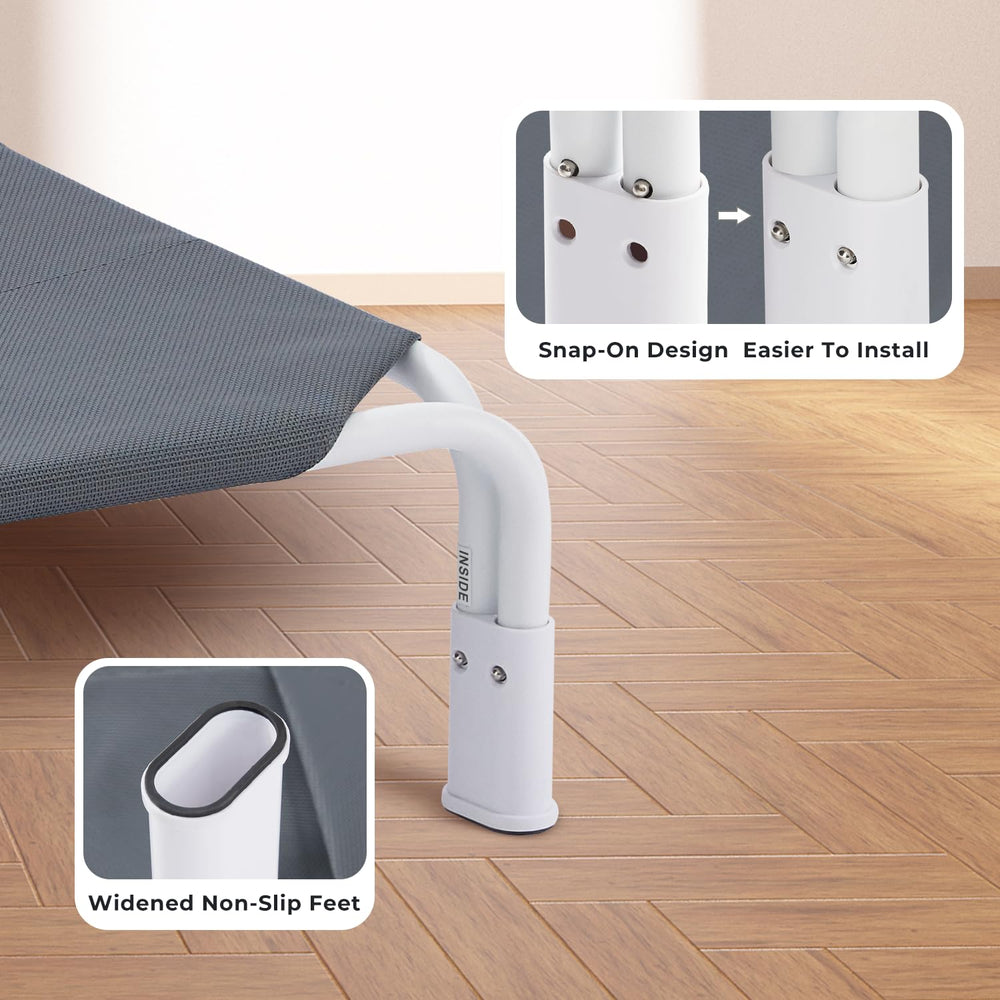 Cama para perros ZOMISIA, malla Teslin impermeable para uso interior y exterior.