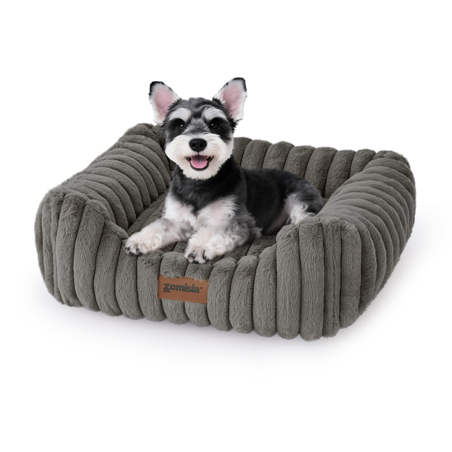 Cama ZOMISIA para perros pequeños con funda removible y lavado fácil