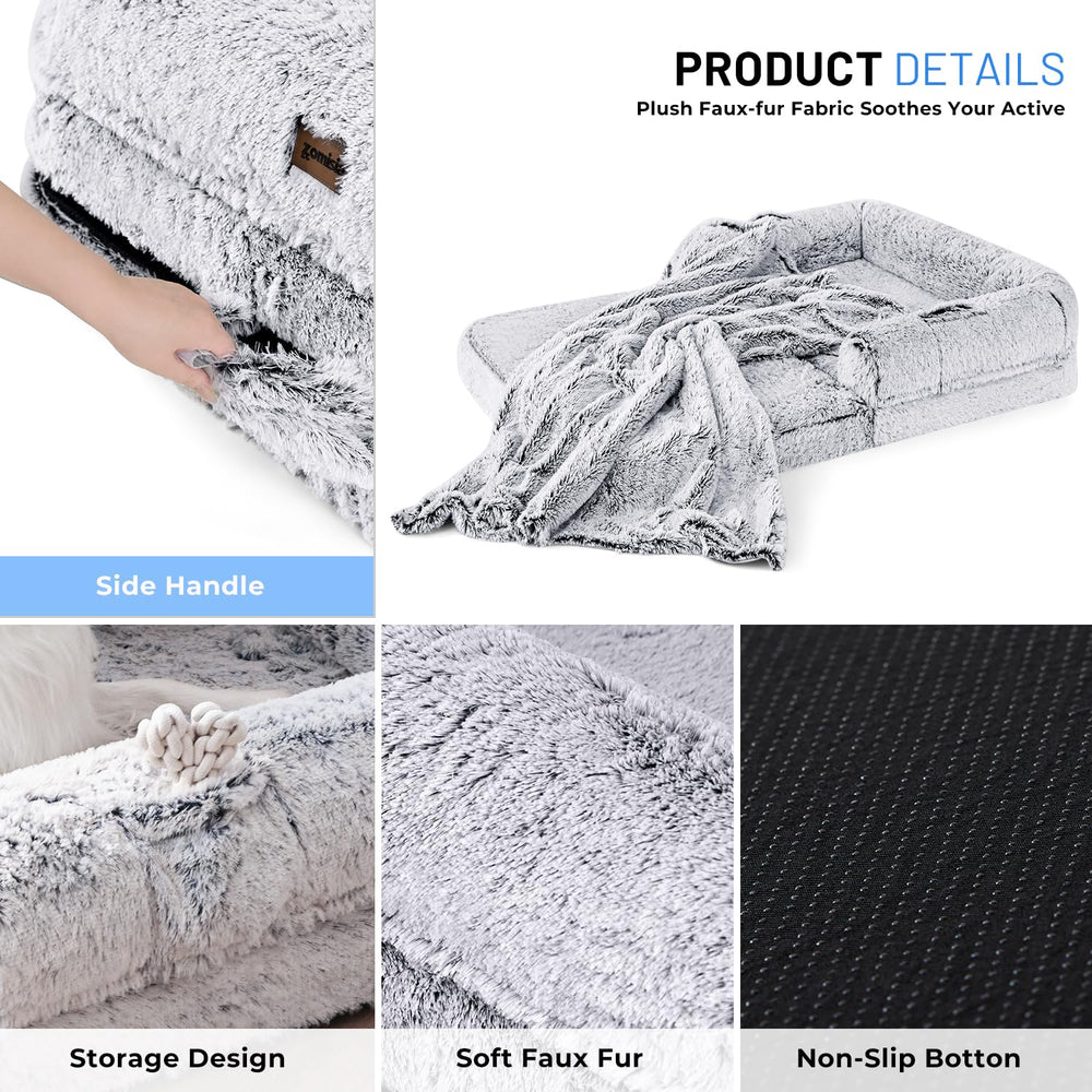 Funda de felpa certificada ZOMISIA, suave y cálida para uso diario