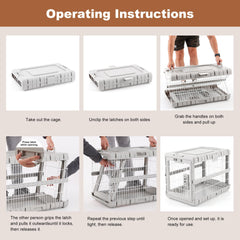 ZOMISIA estructura resistente para perros, seguridad y durabilidad.