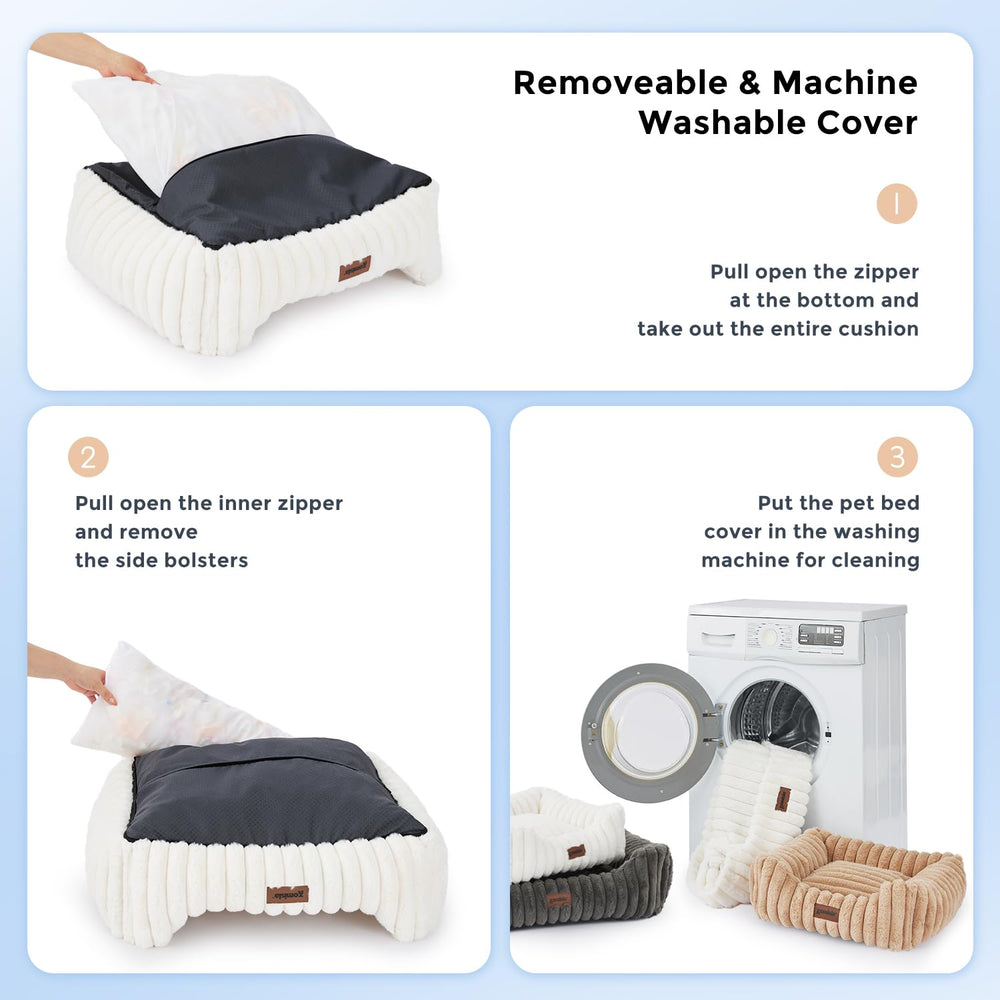 Medidas 20x19x7 de ZOMISIA, cama adecuada para razas pequeñas.