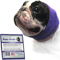 ZONI PETS Happy Hoodie morado para perro, calma durante el cuidado del pelaje